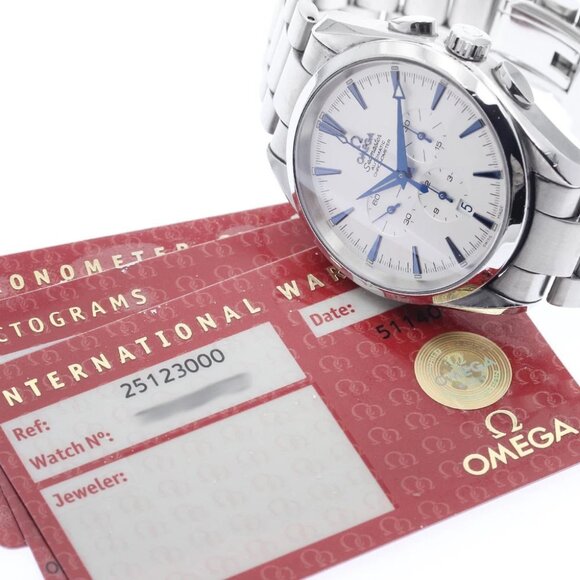 OMEGA Seamaster Aqua Terra Chronograph Automatic Men's Watch - Picture 2 of 7